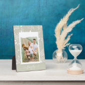 Elegant Afbeelding Easel Back Frameless Photo Hold Fotoplaat (Zijkant)