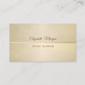 Elegant, afbeelding, , eenvoudig visitekaartje (Voorkant)