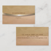  elegant, afbeelding, eenvoudig visitekaartje (Voorkant / Achterkant)