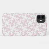 Elegant afbeelding Rococo Roze Ornament Patroon Case-Mate iPhone Case (Achterkant (horizontaal))