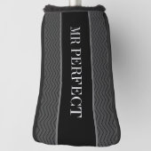 Elegant afdekplaatje van golfafvallen met aangepas golfheadcover (Draai 90)