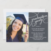 Elegant Affair Afstuderen uitnodigen - bewerkbare Kaart (Voorkant)