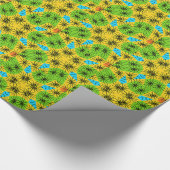 Elegant Afrikaans geïnspireerde Spider Traditionee Cadeaupapier (Hoek)