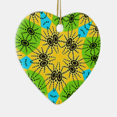 Elegant Afrikaans geïnspireerde Spider Traditionee Keramisch Ornament (Rechts)