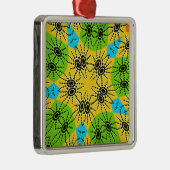 Elegant Afrikaans geïnspireerde Spider Traditionee Metalen Ornament (Rechts)