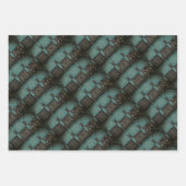 Elegant Afrikaans tribal geometrisch patroon Inpakpapier Vel (Voorkant 3)