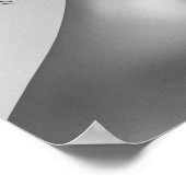 Elegant Afro Hair Poster (Hoek)