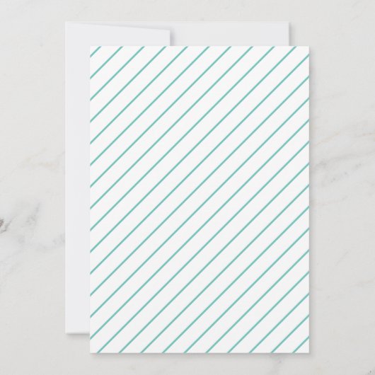 Elegant afscheid gaan weg feest kaart (Achterkant)