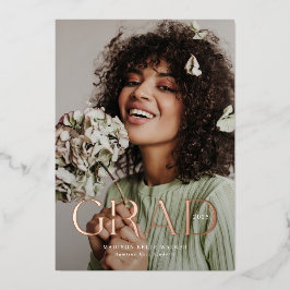 Elegant AFSTUDEERDER Afstuderen Aankondiging