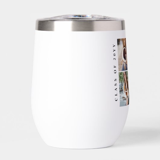 Elegant Afstudeerder Afstuderen fotocollageherinne (Voorkant)