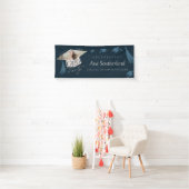Elegant Afstudeerder Pet & Tassel Foto Afstudeerfe Spandoek (Insitu)