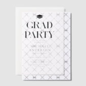 Elegant afstudeerfeest vellum uitnodigingen (Offset (Uitnodiging))
