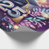 Elegant Afstuderen 2025 Cadeaupapier (Hoek)