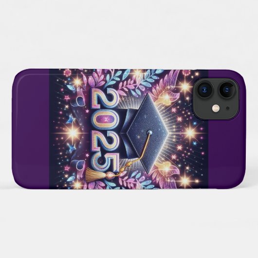 Elegant Afstuderen 2025 Case-Mate iPhone Case (Achterkant (horizontaal))