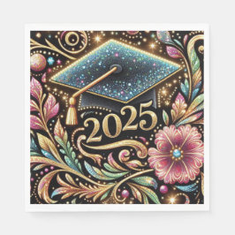 Elegant Afstuderen 2025 Design 2 Servet