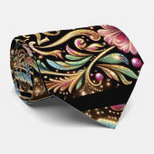 Elegant Afstuderen 2025 Design 2 Stropdas (Opgerold)