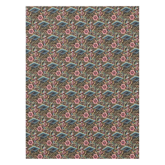 Elegant Afstuderen 2025 Design 2 Tafelkleed (Voorkant)