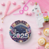 Elegant Afstuderen 2025 Papieren Kommen (Feest)