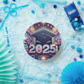 Elegant Afstuderen 2025 Papieren Kommen (Feest)