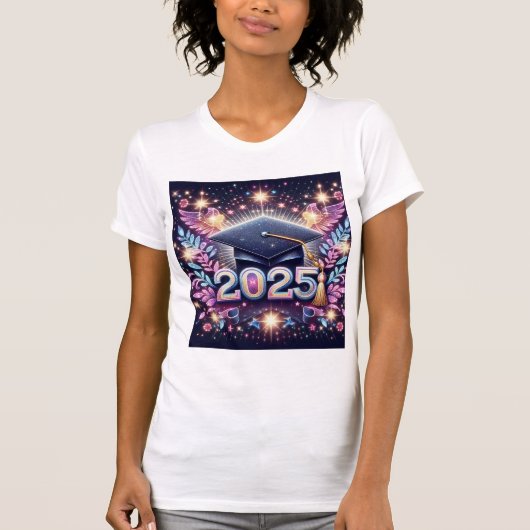 Elegant Afstuderen 2025 T-shirt (Voorkant)