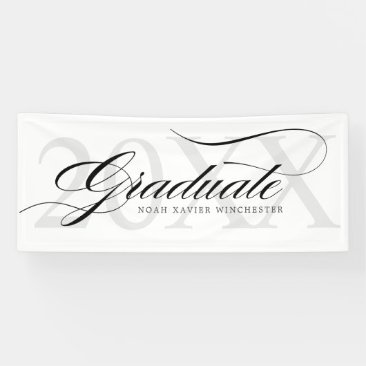 Elegant Afstuderen 20XX banner (Horizontaal)