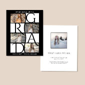 Elegant Afstuderen 5-foto zwart-wit Afstuderen