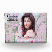 Elegant Afstuderen Aangepast fotoblok (Voorkant)