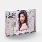 Elegant Afstuderen Aangepast fotoblok (Links)