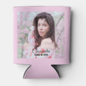 Elegant Afstuderen aangepaste foto Blikjeskoeler (Voorkant)