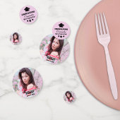 Elegant Afstuderen aangepaste foto Confetti