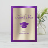 Elegant Afstuderen Bedankt voor het schrijven van (Staand voorkant)