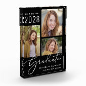 Elegant Afstuderen Black Fotoblokken (Links)