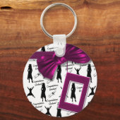 Elegant afstuderen cadeautjes voor vrouwen - auto- sleutelhanger (Voorkant)