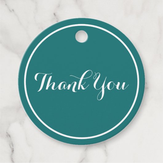 Elegant Afstuderen Celebration Groen en Wit Bedankjes Labels (Voorkant)