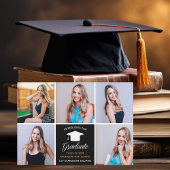 Elegant Afstuderen Fotocollage 2025 Afstuderen Aankondiging