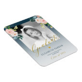 Elegant afstuderen gouden afstuderen met foto's in magneet (Rechterzijde)