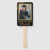 elegant Afstuderen Hand Fan Handwaaier (Achterkant)