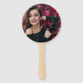 elegant Afstuderen Hand Fan Handwaaier (Achterkant)