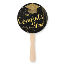 elegant Afstuderen Hand Fan