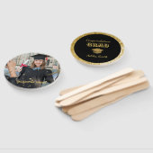 elegant Afstuderen Hand Fan Handwaaier (Niet-gemonteerd)