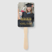 elegant Afstuderen Hand Fan Handwaaier (Achterkant)