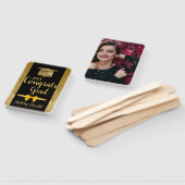 elegant Afstuderen Hand Fan Handwaaier (Niet-gemonteerd)