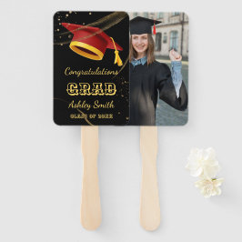 elegant Afstuderen Hand Fan Handwaaier