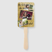 elegant Afstuderen Hand Fan Handwaaier (Achterkant)