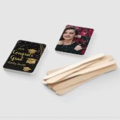 elegant Afstuderen Hand Fan Handwaaier (Niet-gemonteerd)