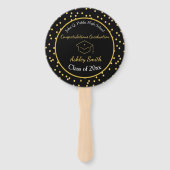 elegant Afstuderen Hand Fan Handwaaier (Voorkant)