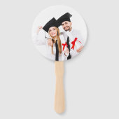 elegant Afstuderen Hand Fan Handwaaier (Achterkant)