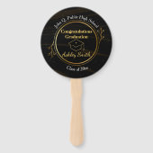 elegant Afstuderen Hand Fan Handwaaier (Voorkant)