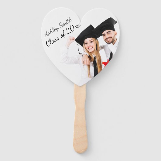 elegant Afstuderen Hand Fan Handwaaier (Voorkant)