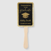 elegant Afstuderen Hand Fan Handwaaier (Voorkant)